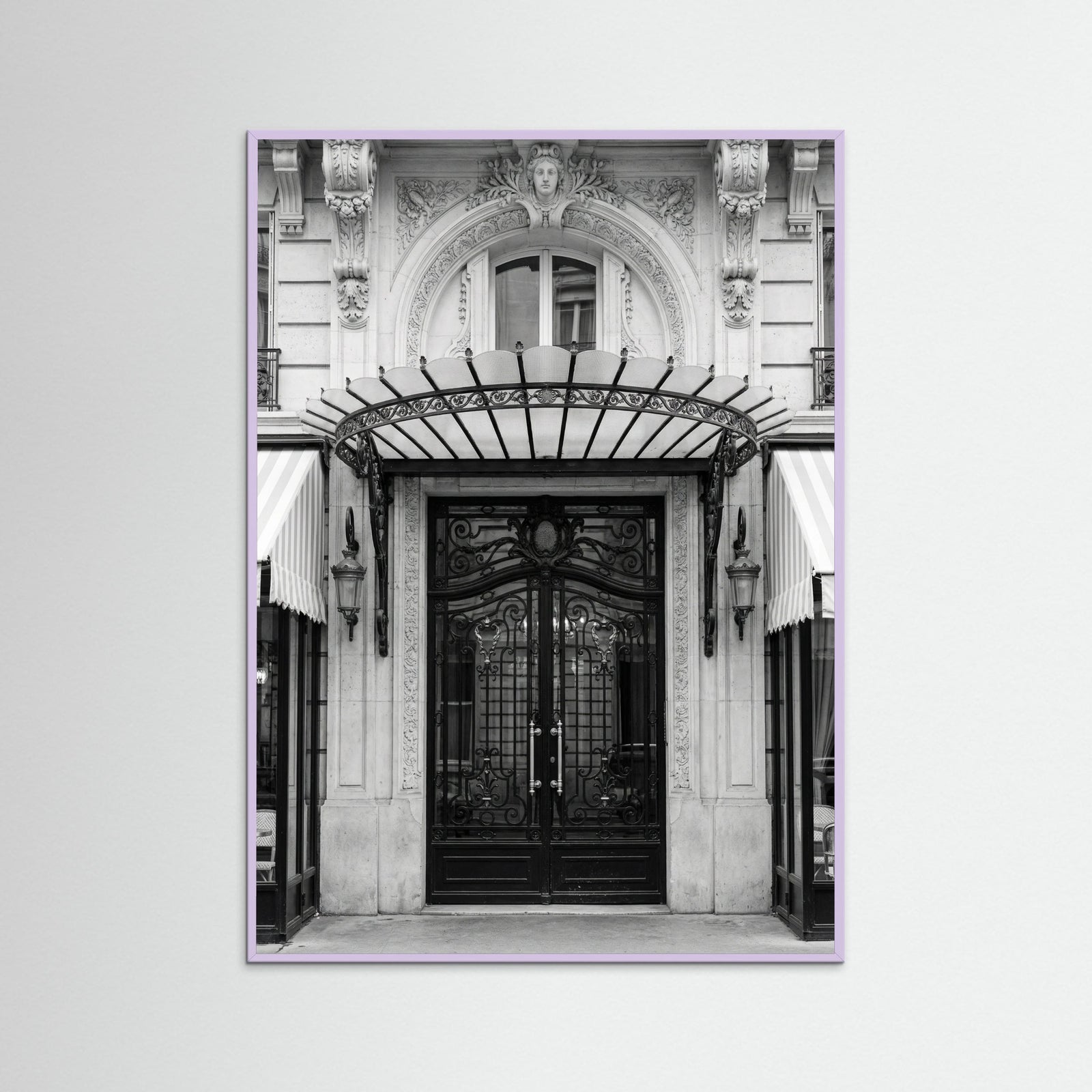 Lilac Wood Parisian Elegance