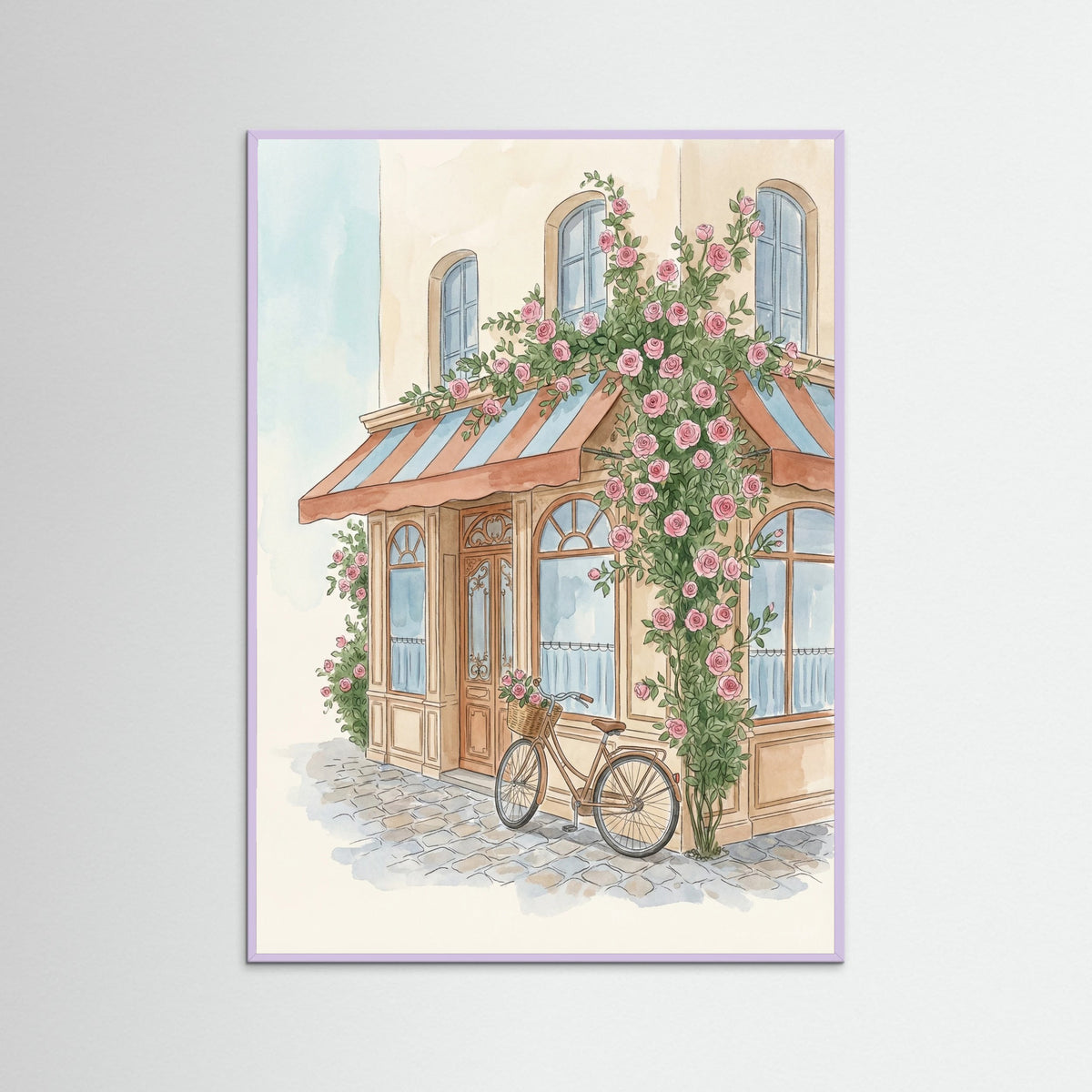 Lilac Wood Parisian Rose Building