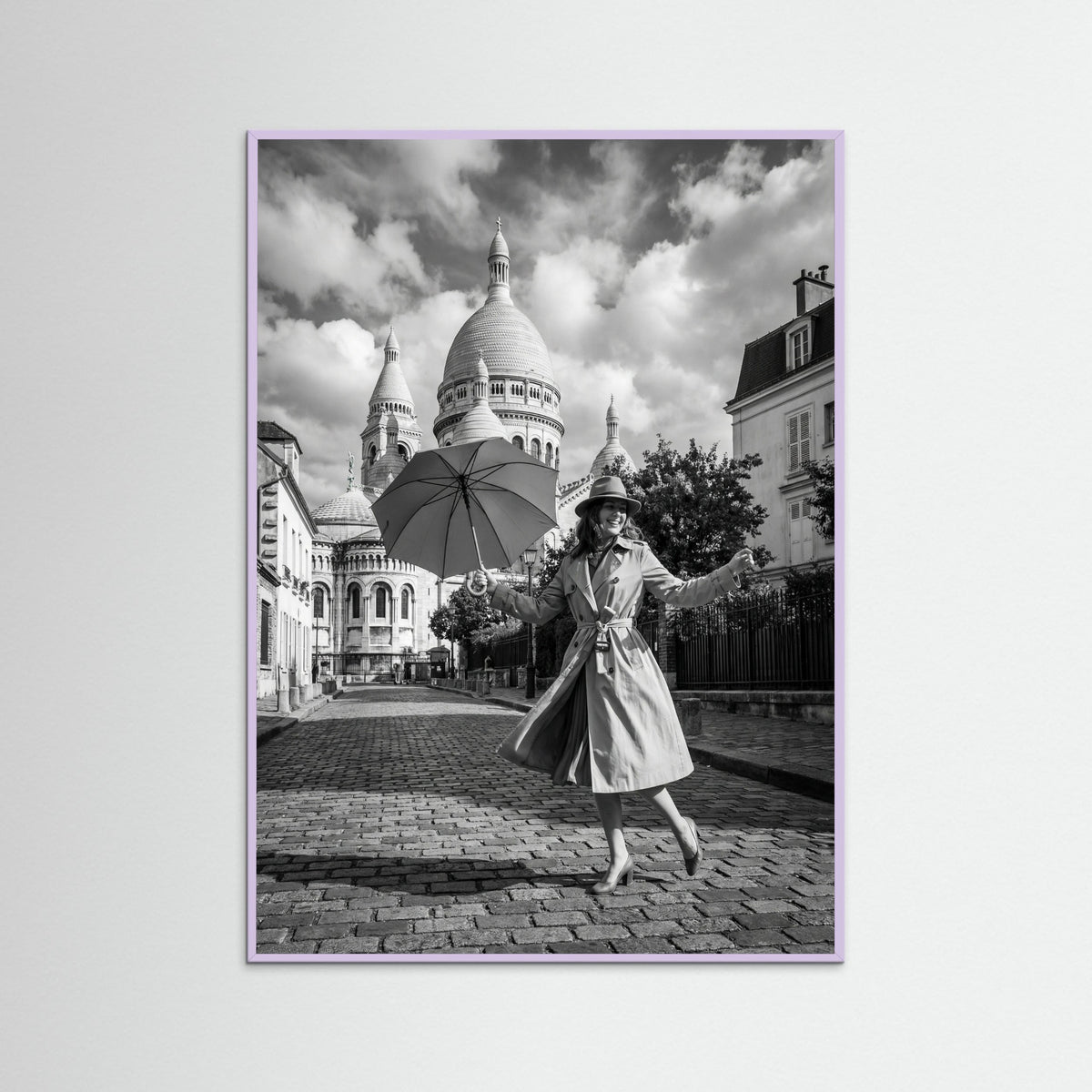 Lilac Wood Parisian Whimsy