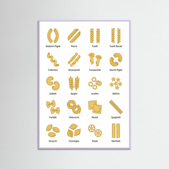 Lilac Wood Pasta Varieties Guide
