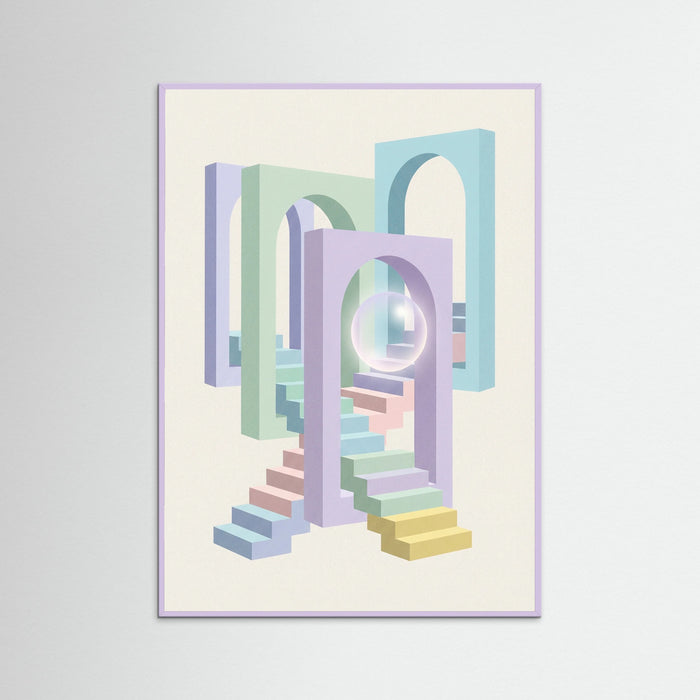 Lilac Wood Pastel Perspectives