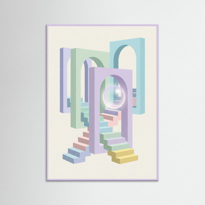 Lilac Wood Pastel Perspectives