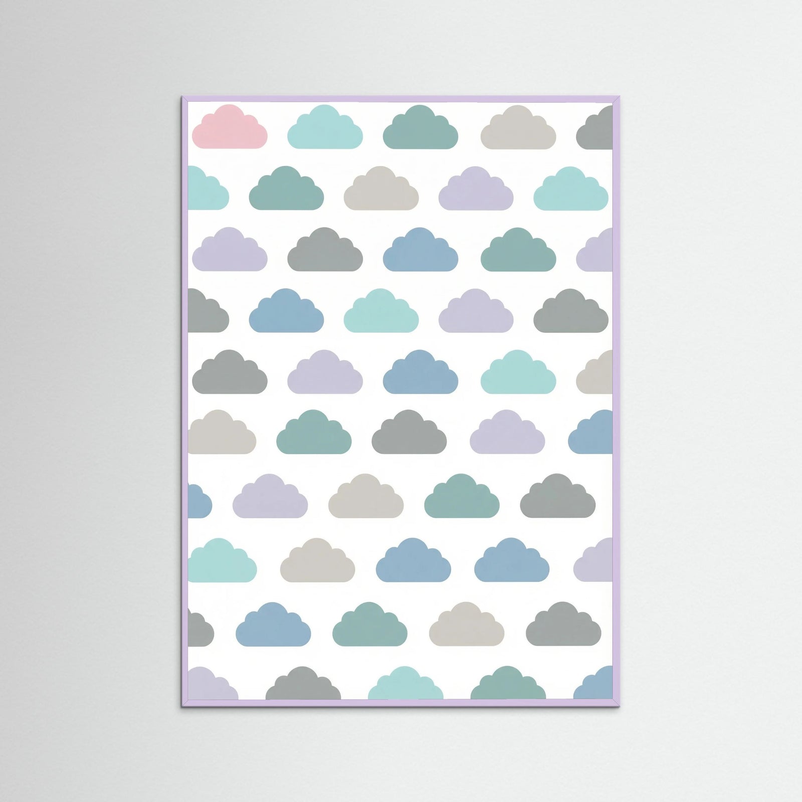 Lilac Wood Pastel Rainfall