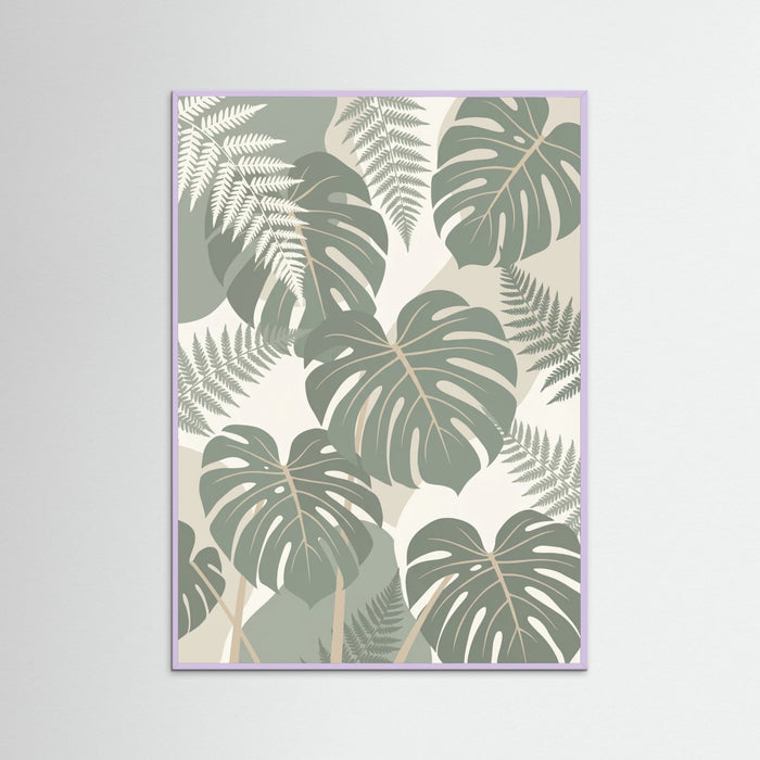 Lilac Wood Pattern Bloom