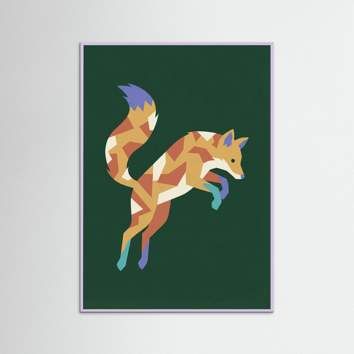 Lilac Wood Patterned Gallop