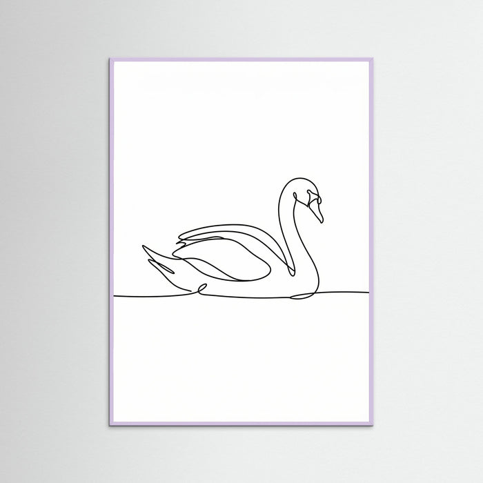 Lilac Wood Peaceful Dove Line