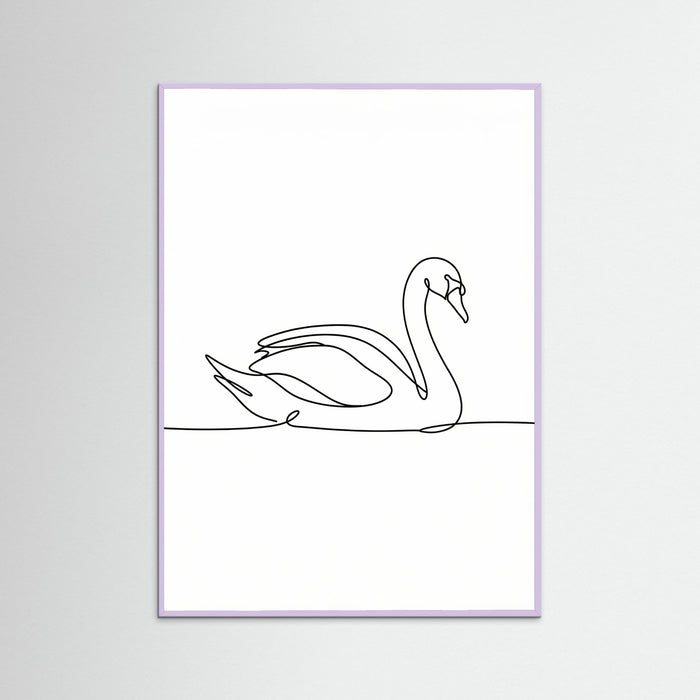 Lilac Wood Peaceful Dove Line