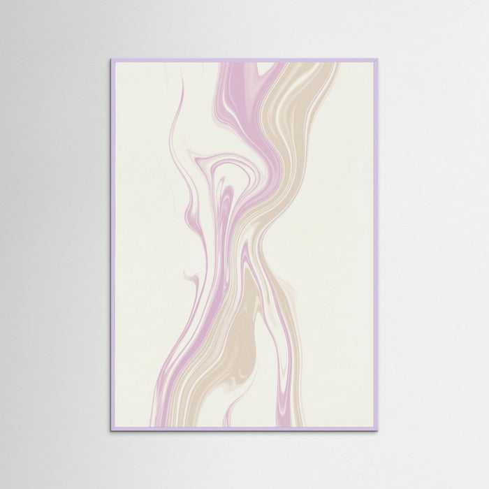 Lilac Wood Peaceful Marbling