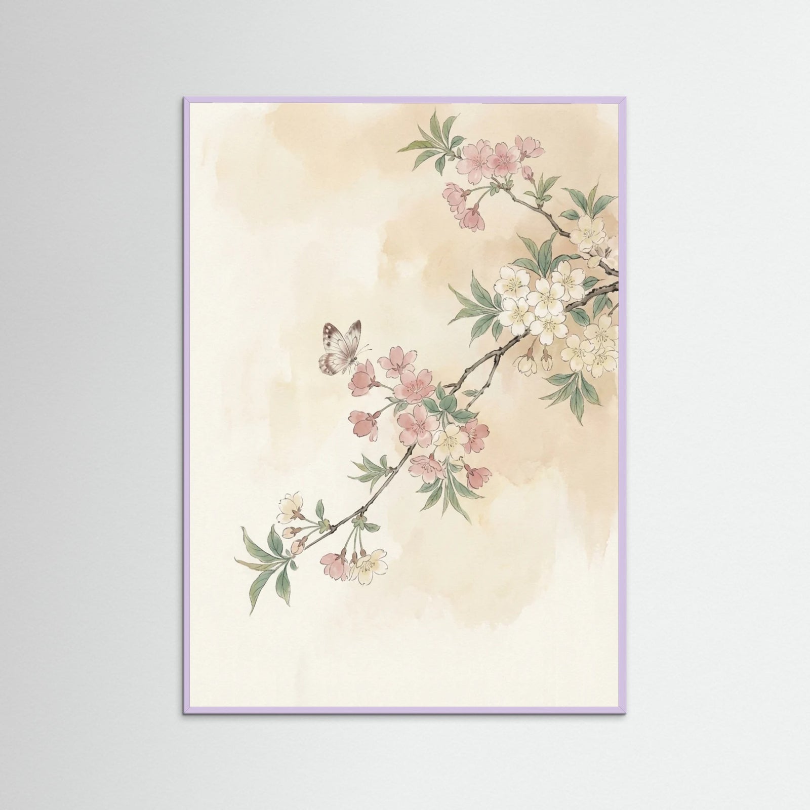 Lilac Wood Peonys Whisper