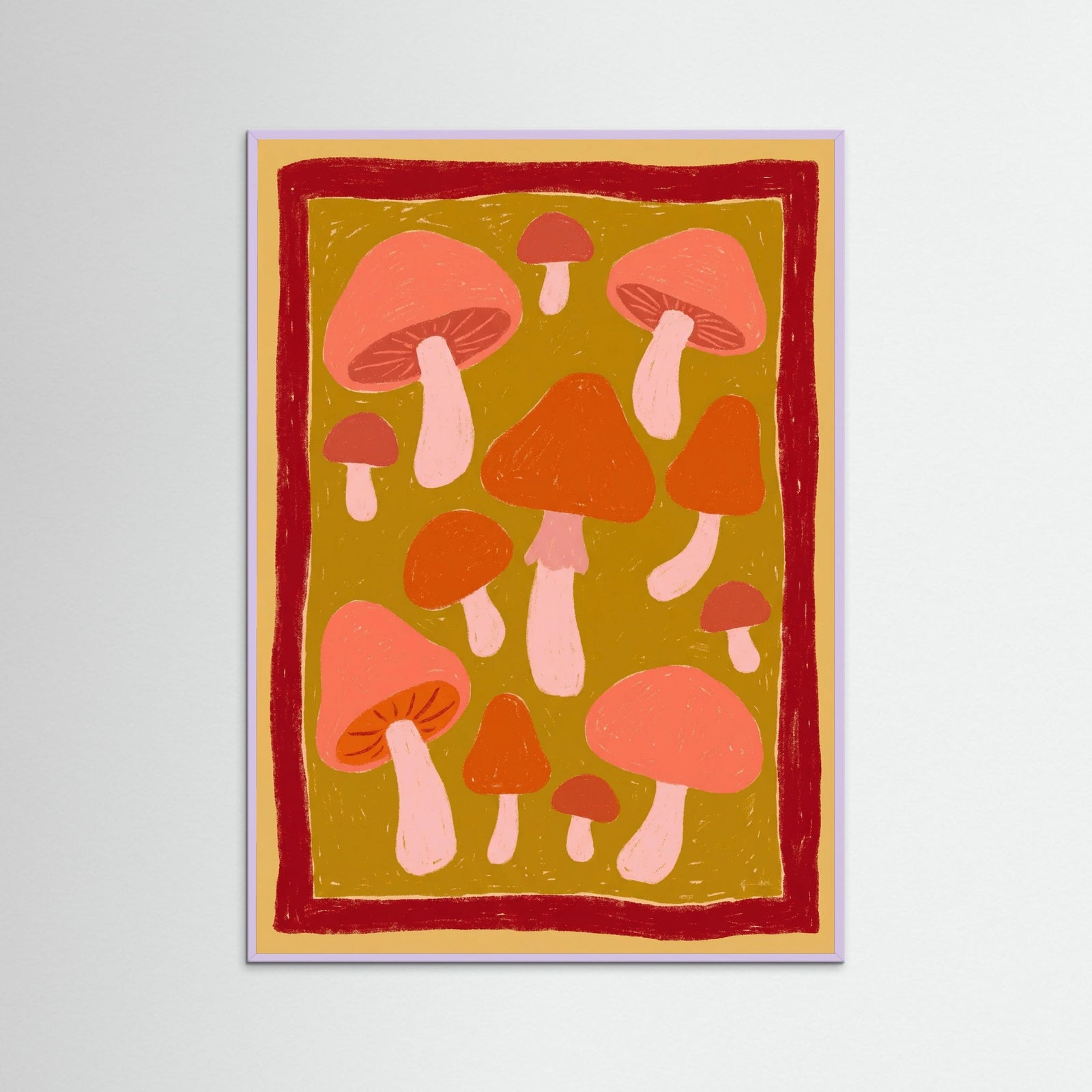 Lilac Wood Petal Bloom