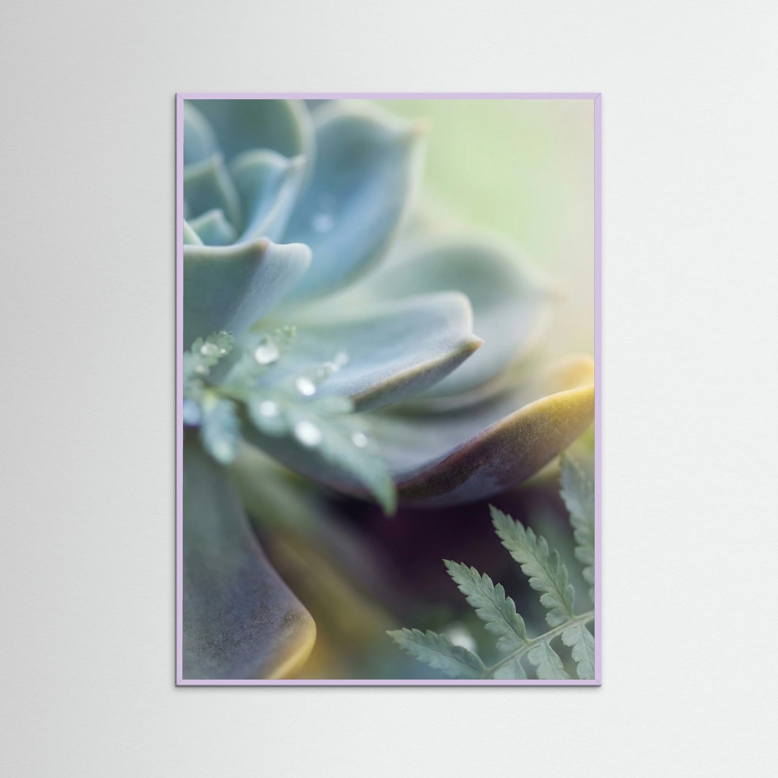 Lilac Wood Petal Embrace