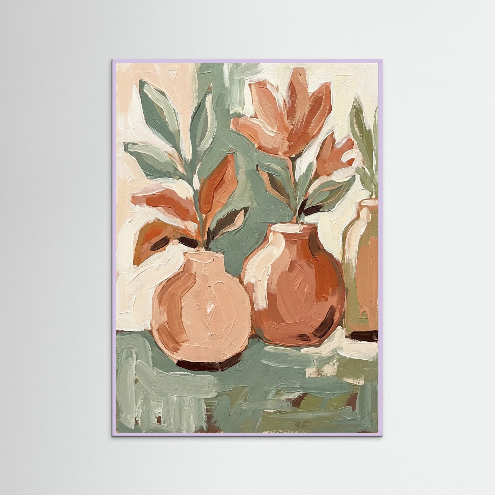 Lilac Wood Petal Strokes