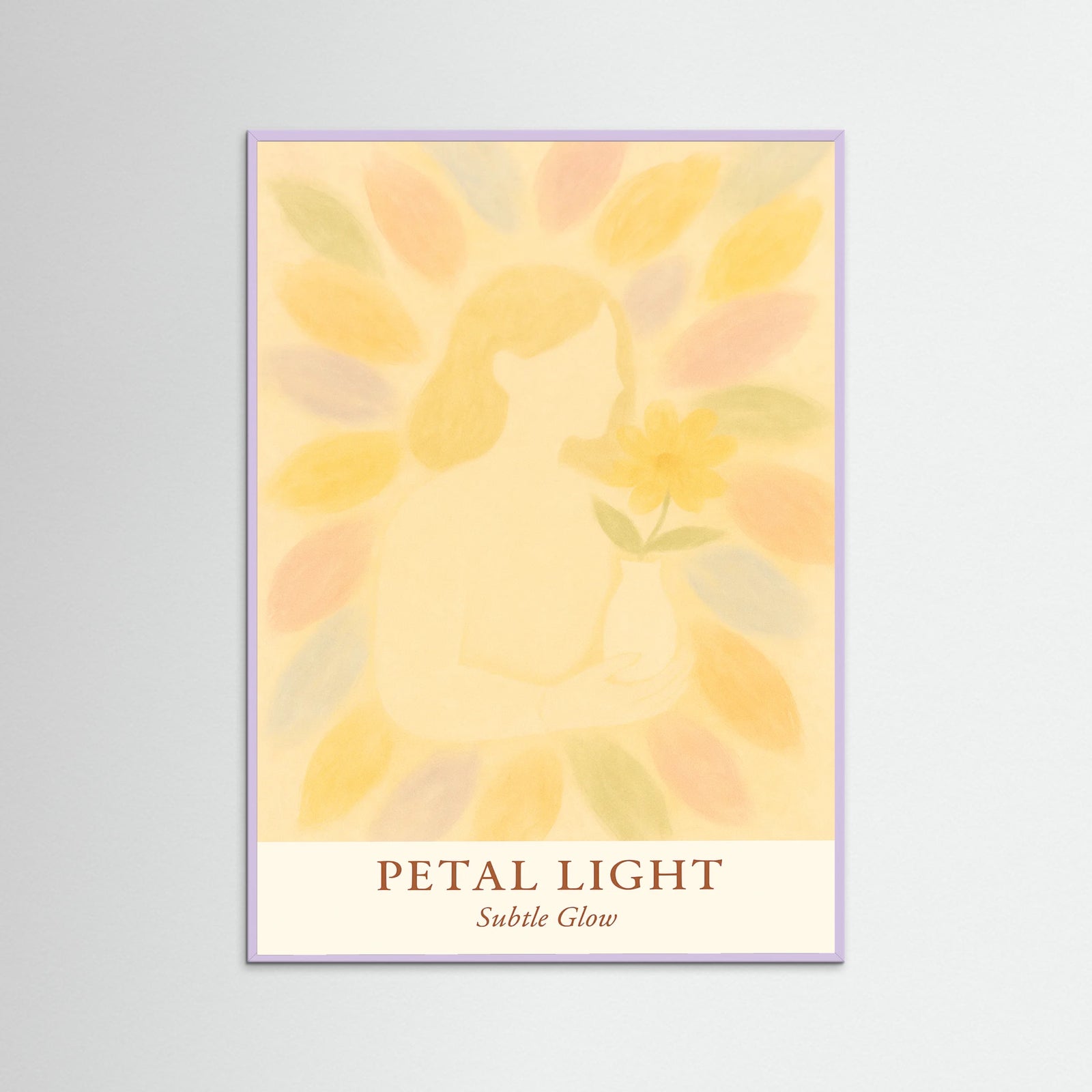 Lilac Wood Petal light