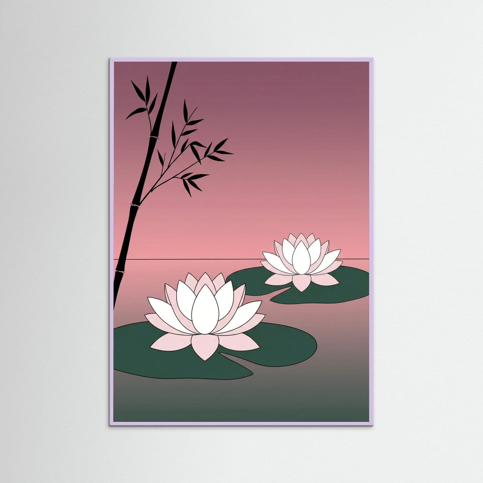 Lilac Wood Pink Cloud Flight
