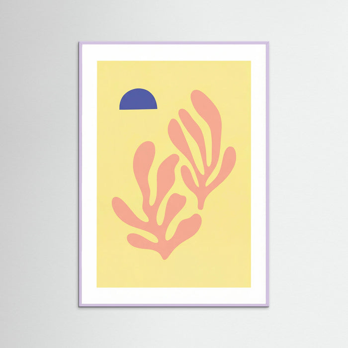 Lilac Wood Pink Coral Bloom