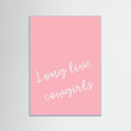 Pink Long Live Cowgirls Poster – plakat og kunsttryk