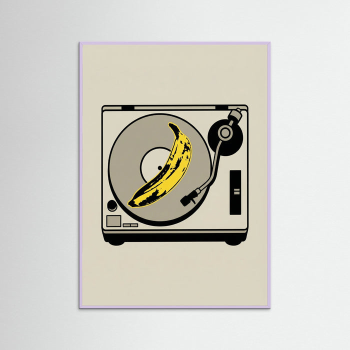 Lilac Wood Pop Art Icon