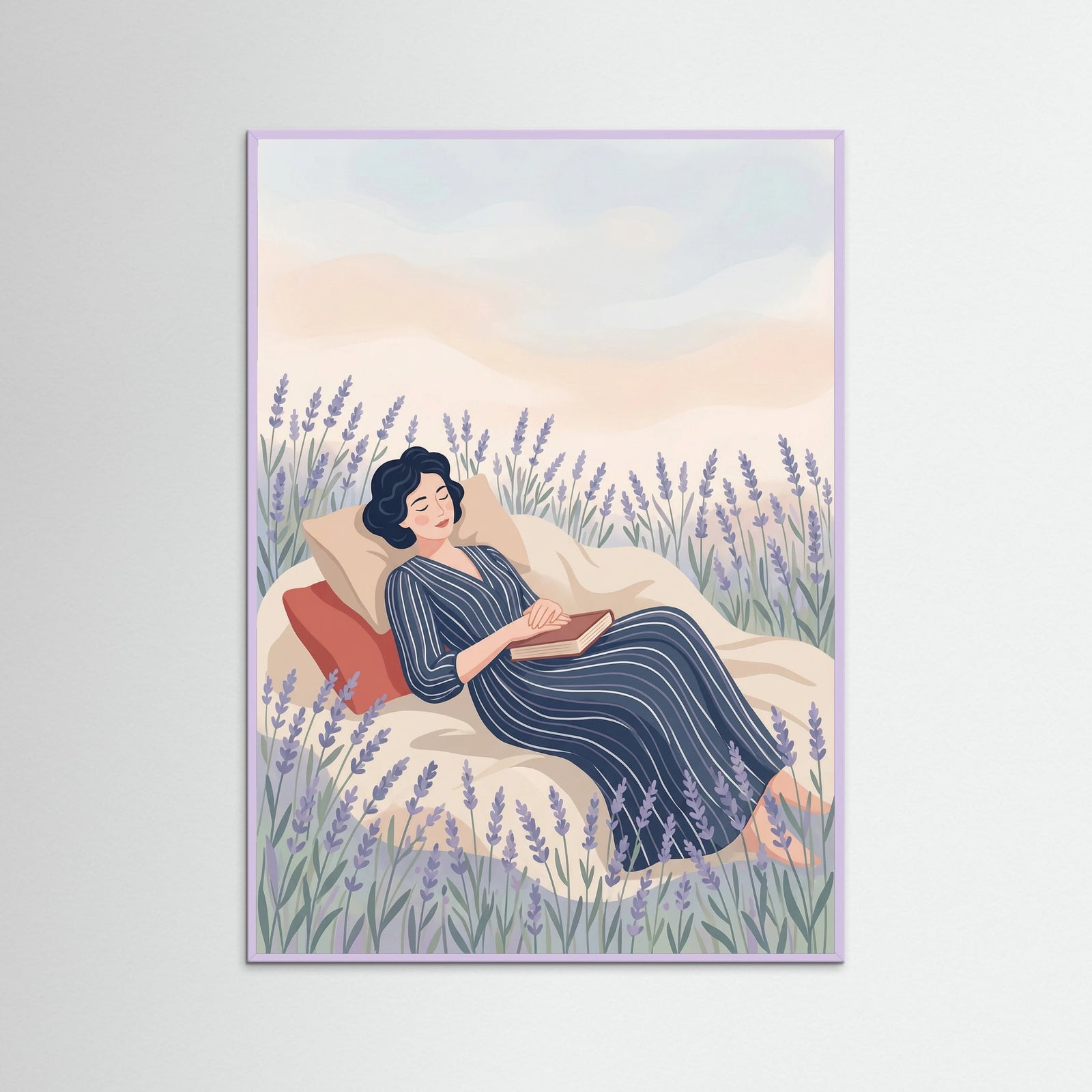 Lilac Wood Poppy Daydream