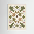 Lilac Wood Pressed Garden Blooms
