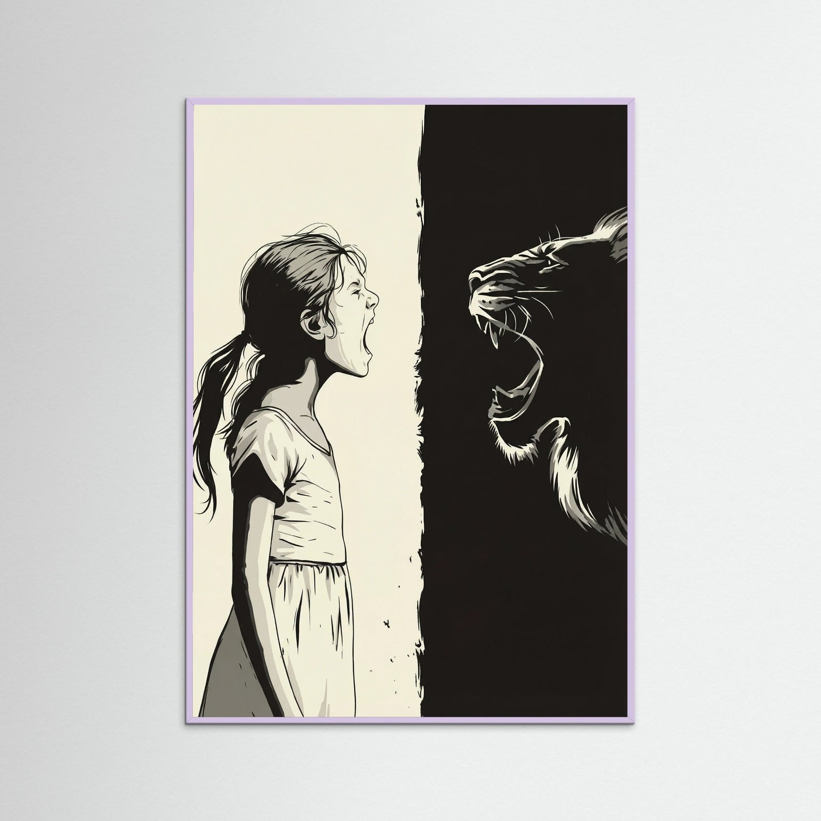 Lilac Wood Primal Confrontation