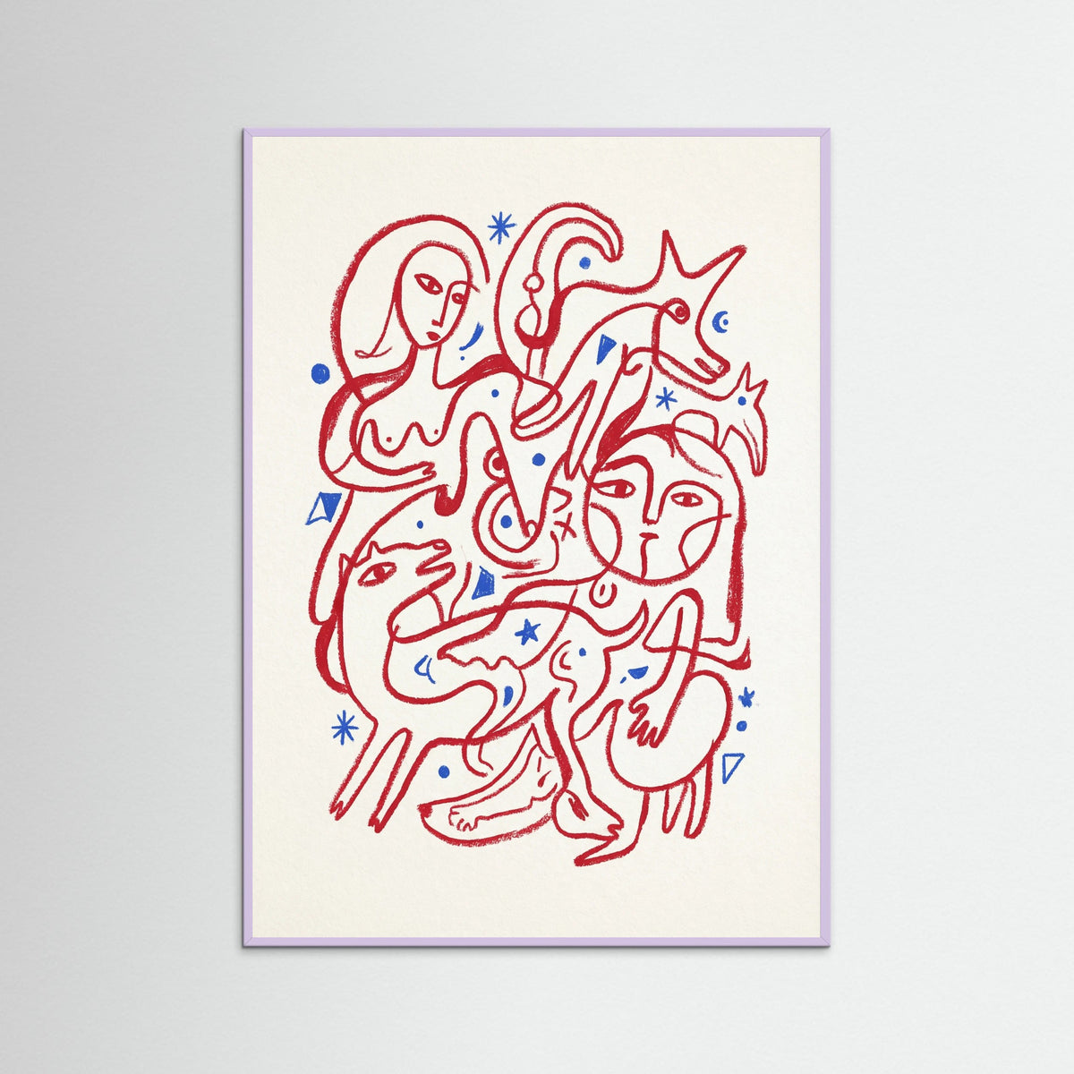 Lilac Wood Primal Form