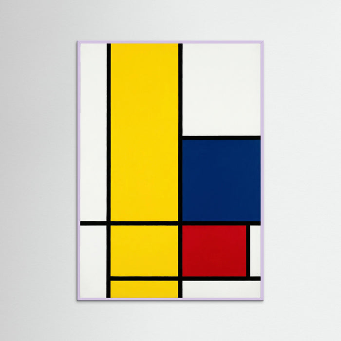 Primary Grid – póster e impresión artística