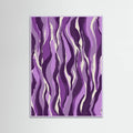 Purple Flame Waves Poster – plakat og kunsttryk