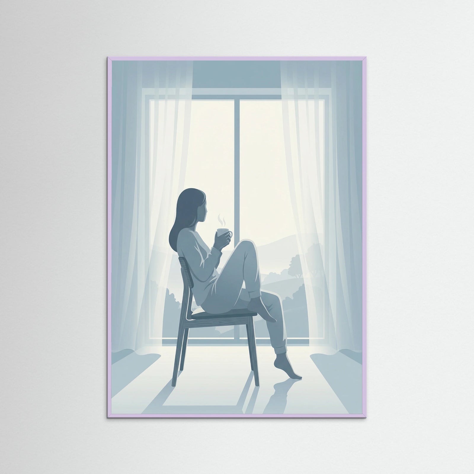 Lilac Wood Quiet Afternoon Read