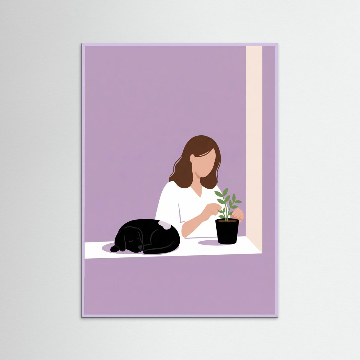 Lilac Wood Quiet Companion