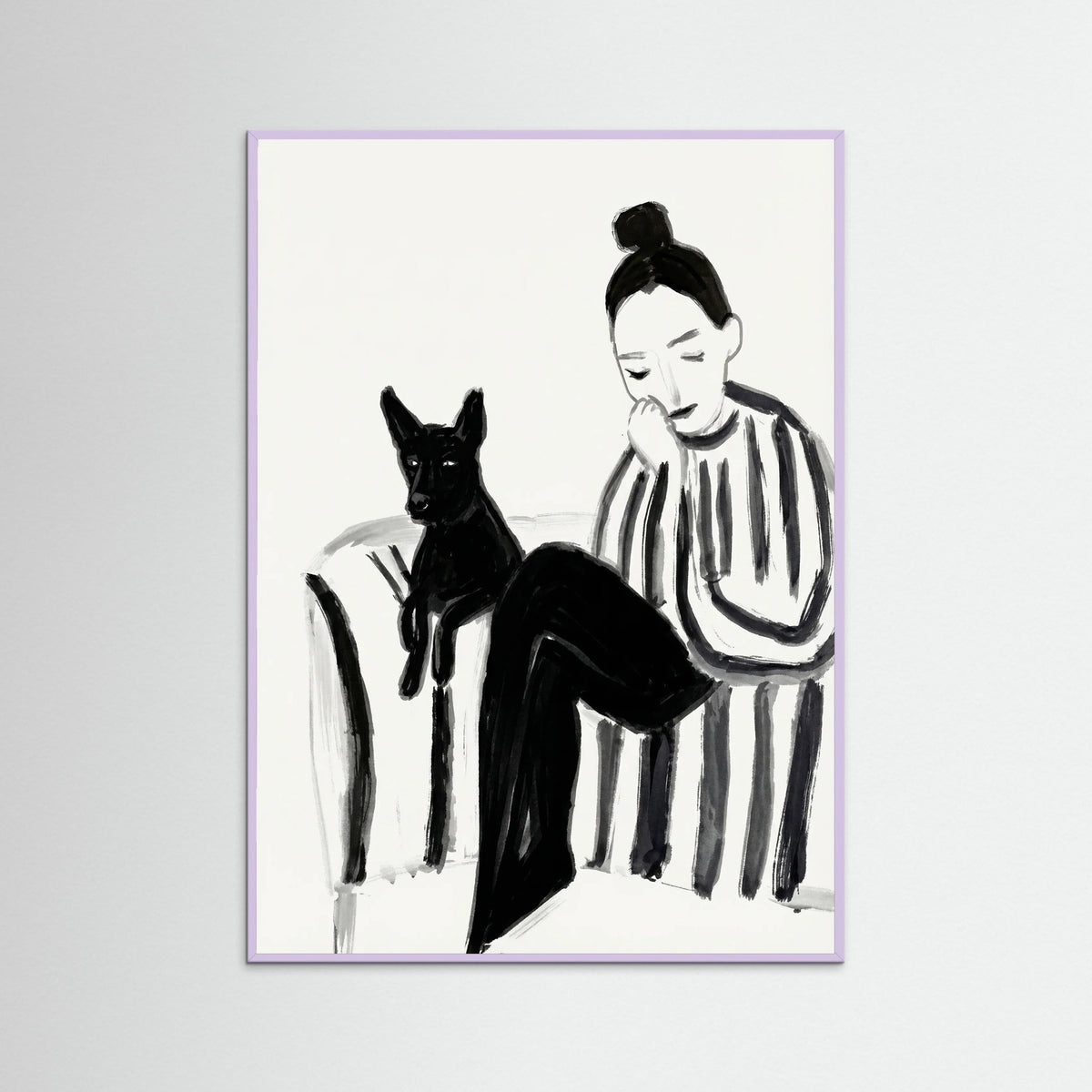 Lilac Wood Quiet Companionship