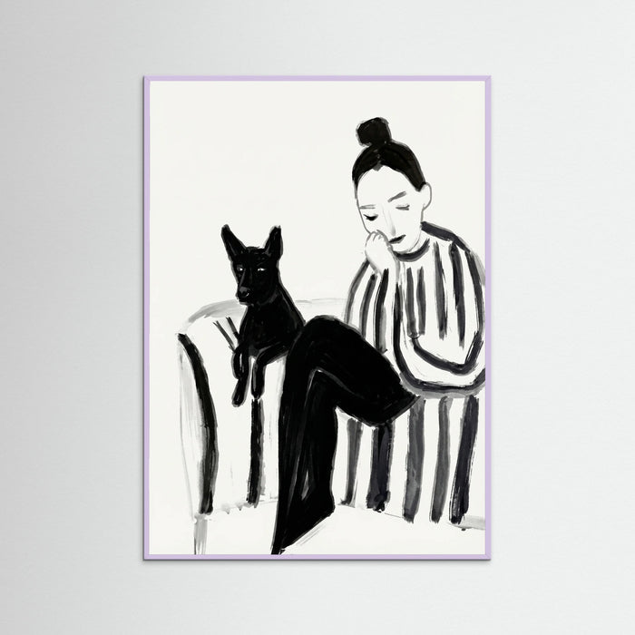 Lilac Wood Quiet Companionship