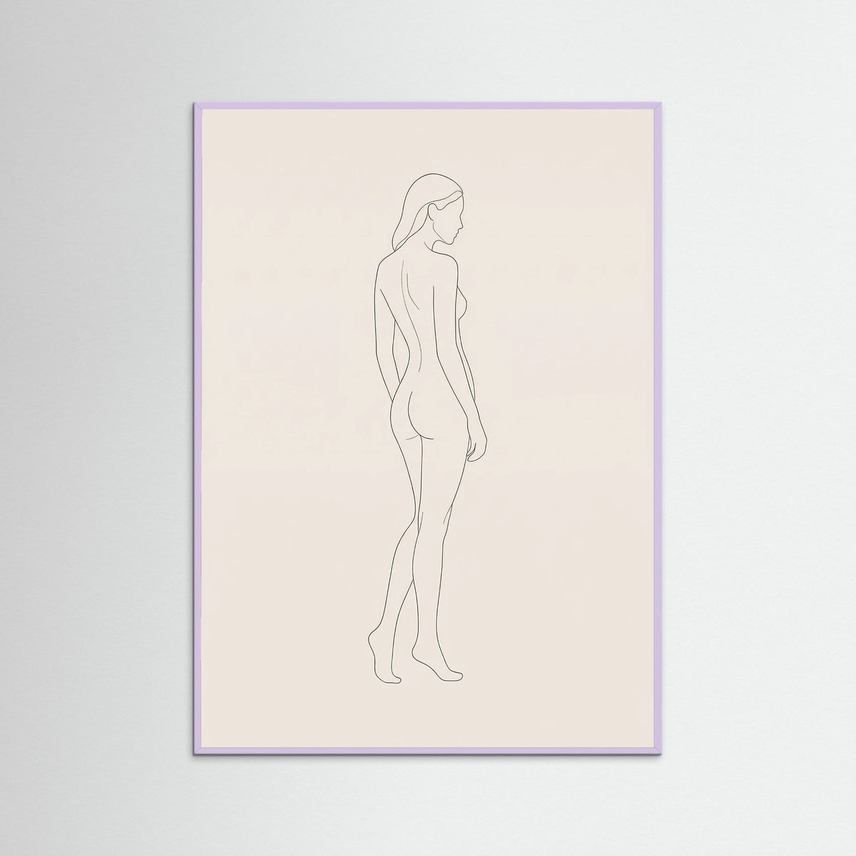 Lilac Wood Quiet Contemplation Beige