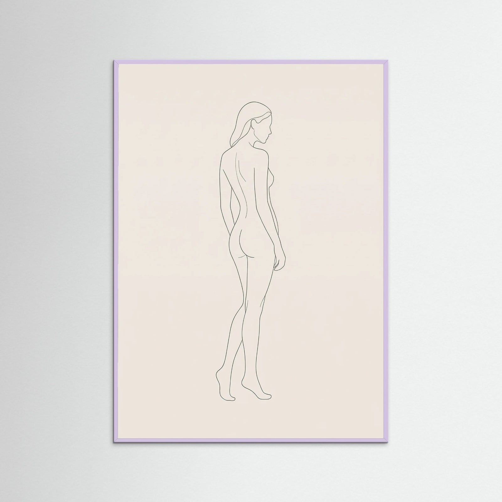 Lilac Wood Quiet Contemplation Beige