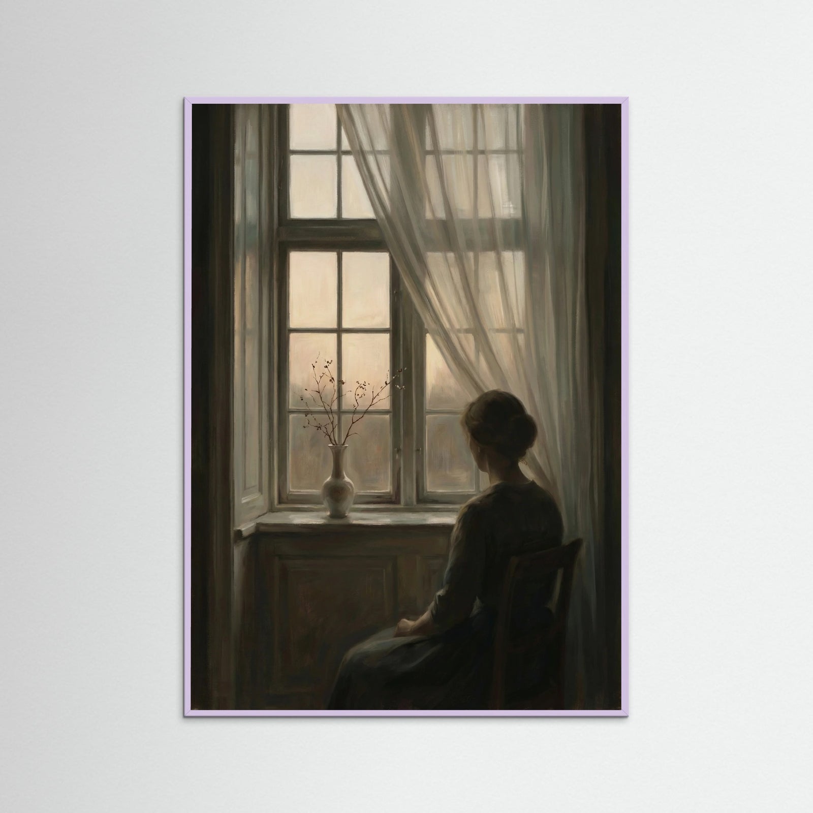 Lilac Wood Quiet Contemplation Brown