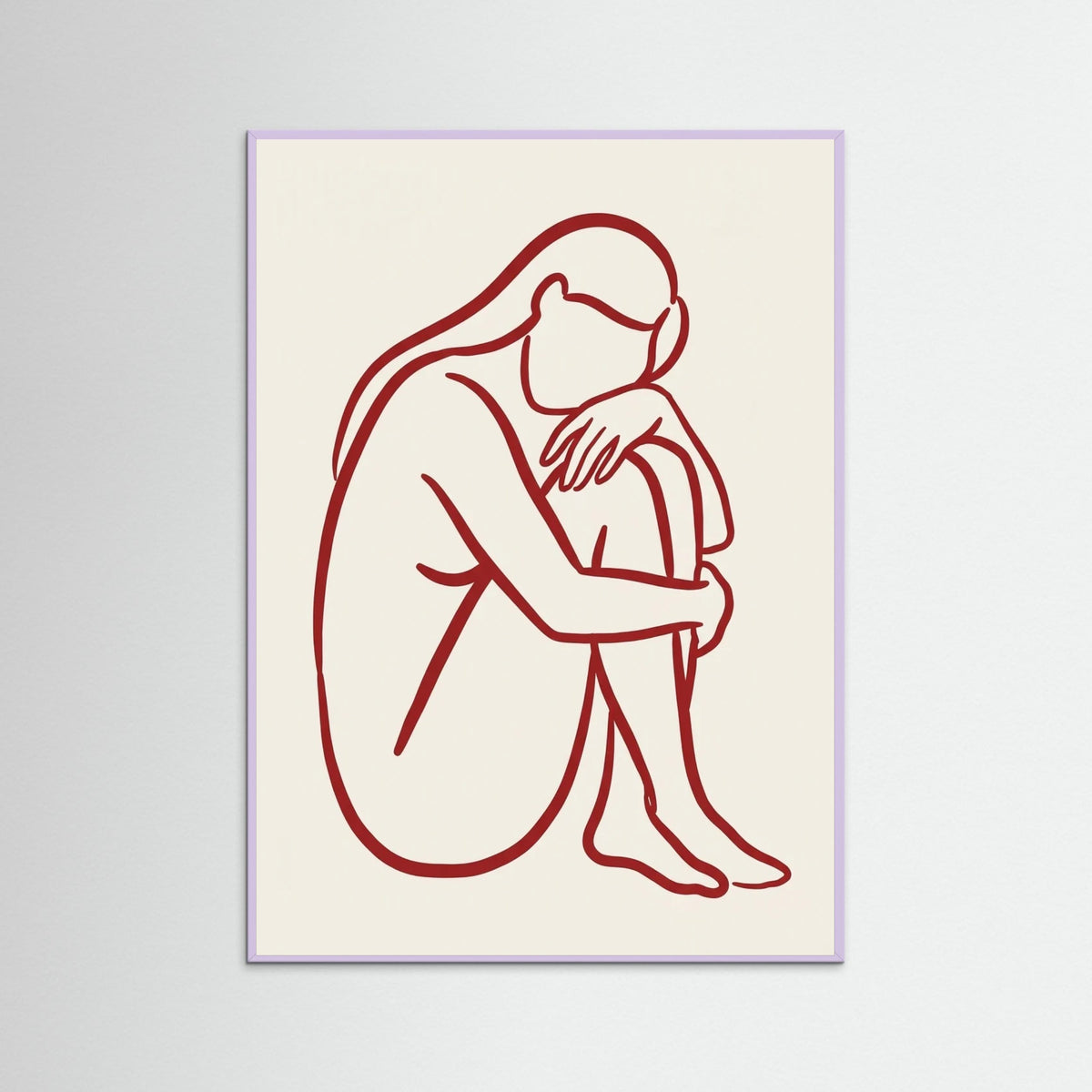 Lilac Wood Quiet Contemplation