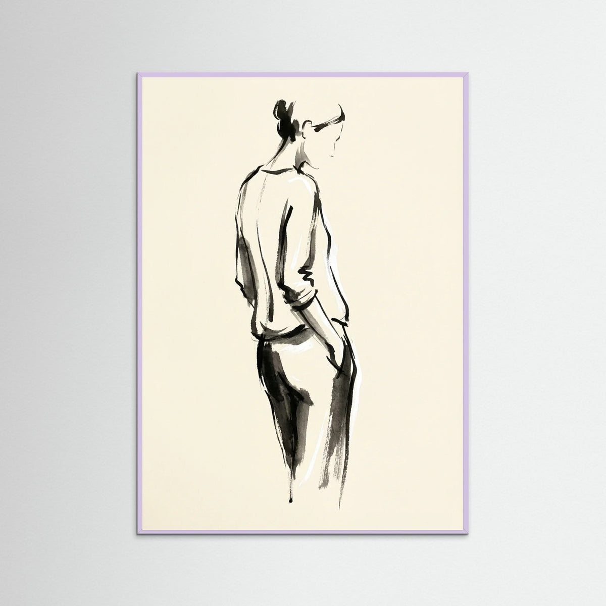 Lilac Wood Quiet Contemplation