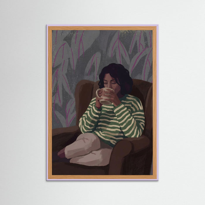 Lilac Wood Quiet Contemplation