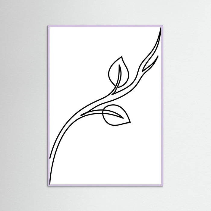 Lilac Wood Quiet Contours