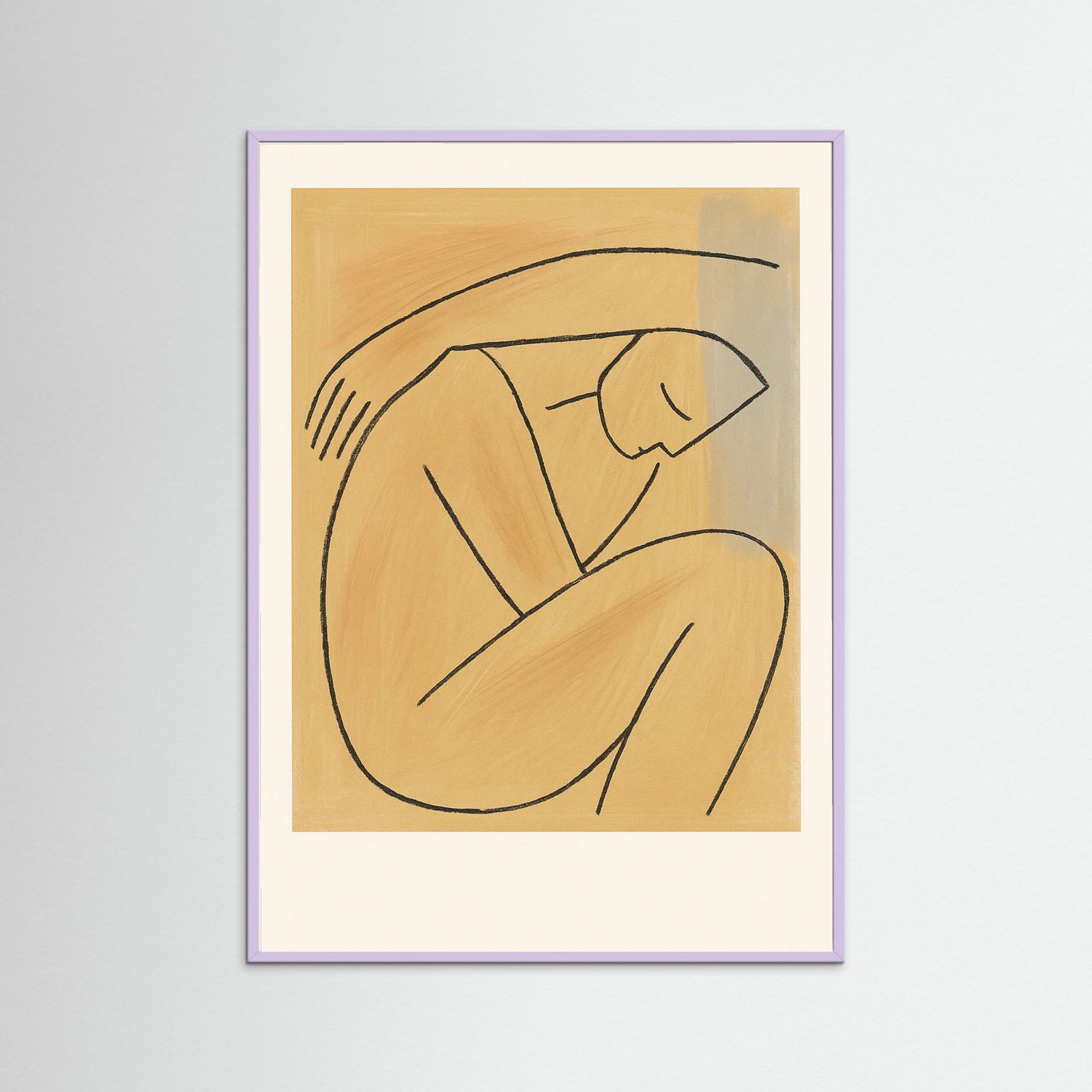 Lilac Wood Quiet Curve