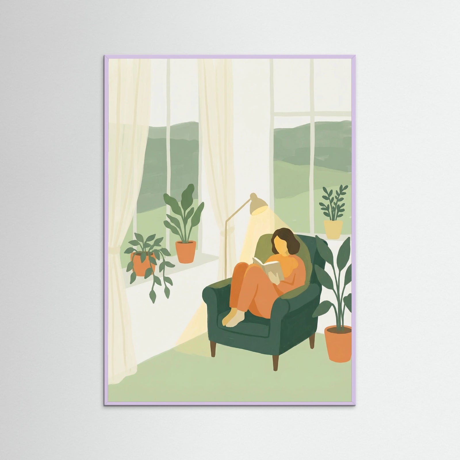 Lilac Wood Quiet Embrace