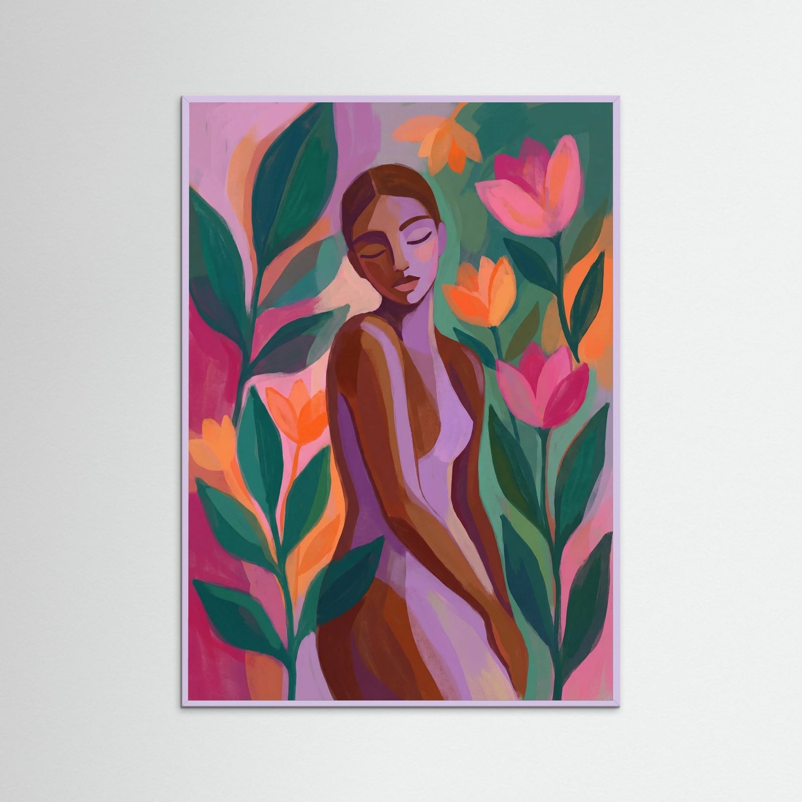 Lilac Wood Quiet Gaze