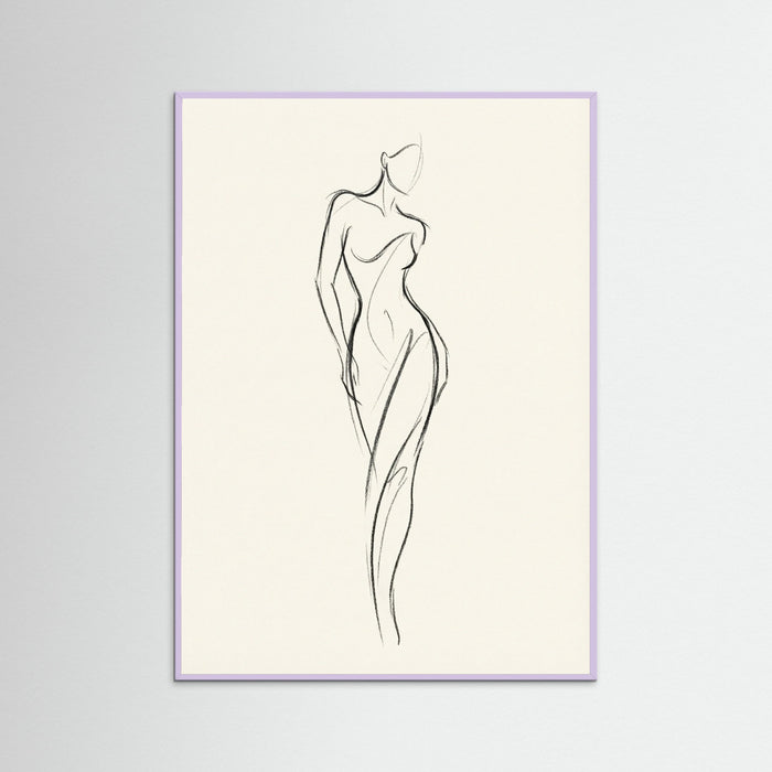 Lilac Wood Quiet Pose