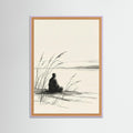 Lilac Wood Quiet Reflection Black