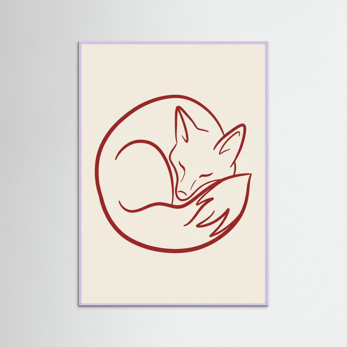 Lilac Wood Quiet Reflection