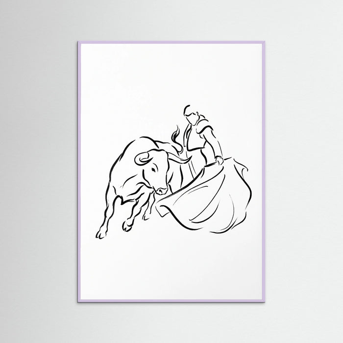 Lilac Wood Quixotic Lines