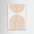 Rainbow Lines 2 Poster – plakat og kunsttryk