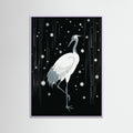 Lilac Wood Rainy Egret