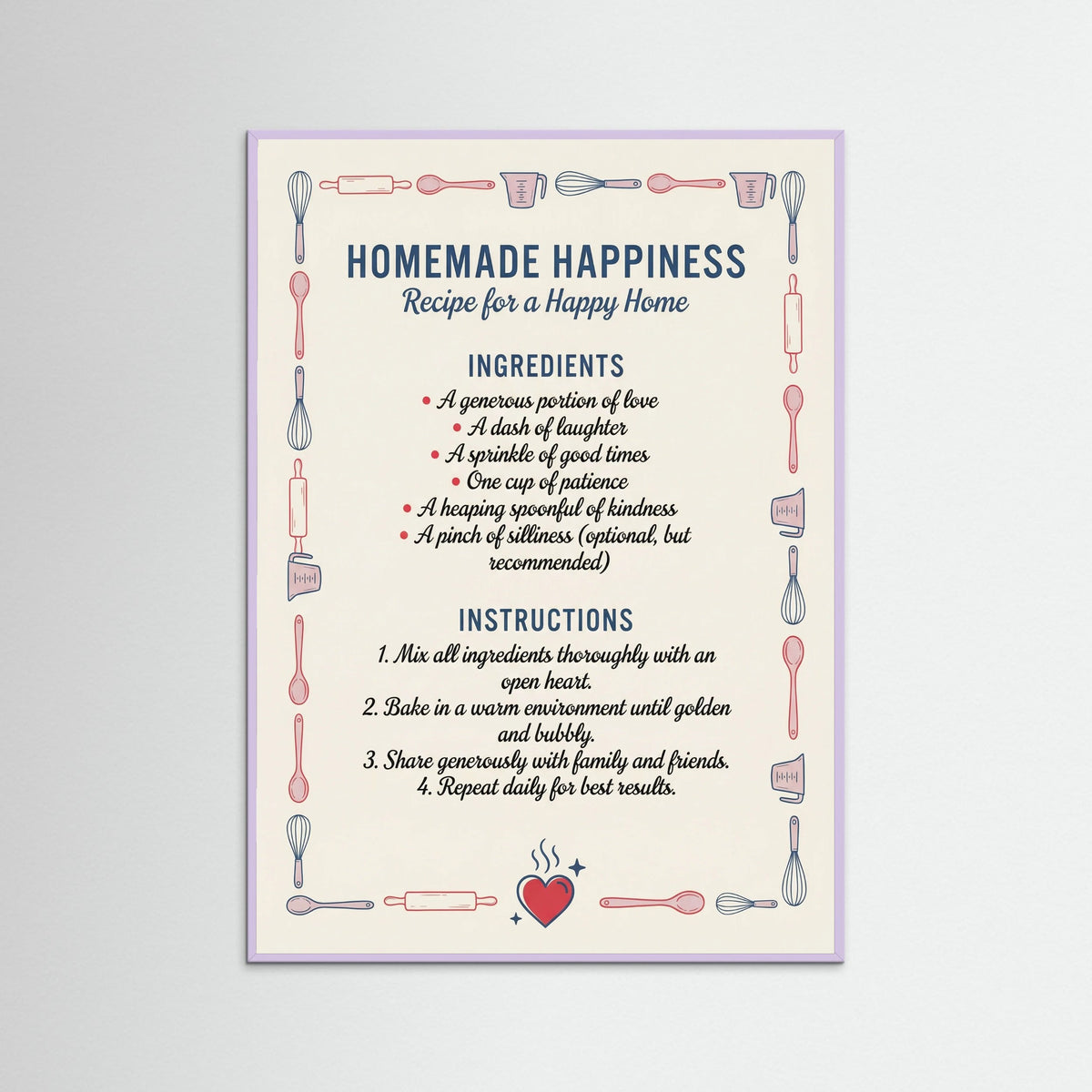 Lilac Wood Recipe for Joy