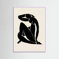 Lilac Wood Reclining Form