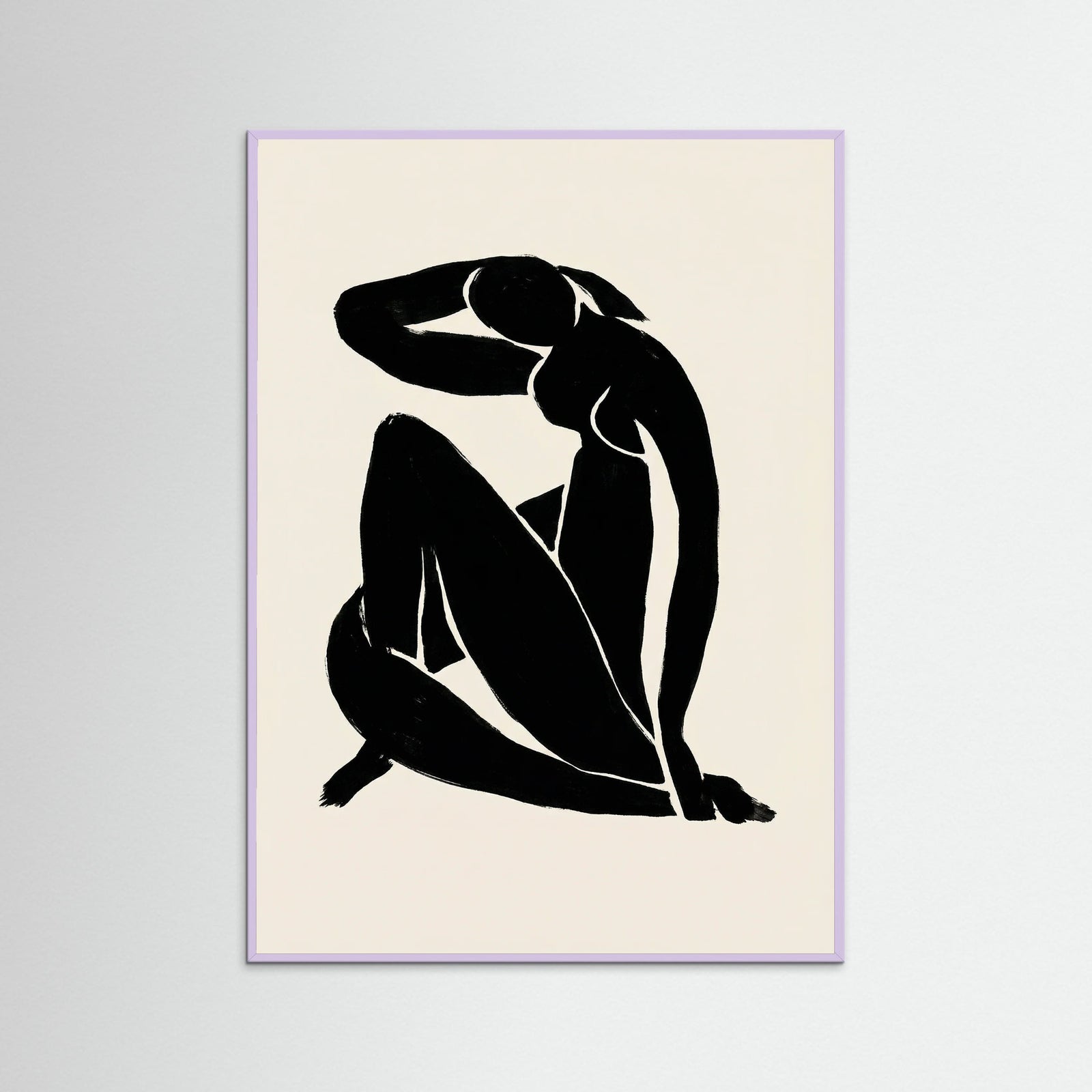 Lilac Wood Reclining Form